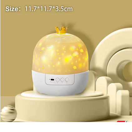 Crown Galaxy Projektor 21 in 1 Licht Lampe (Kinder)