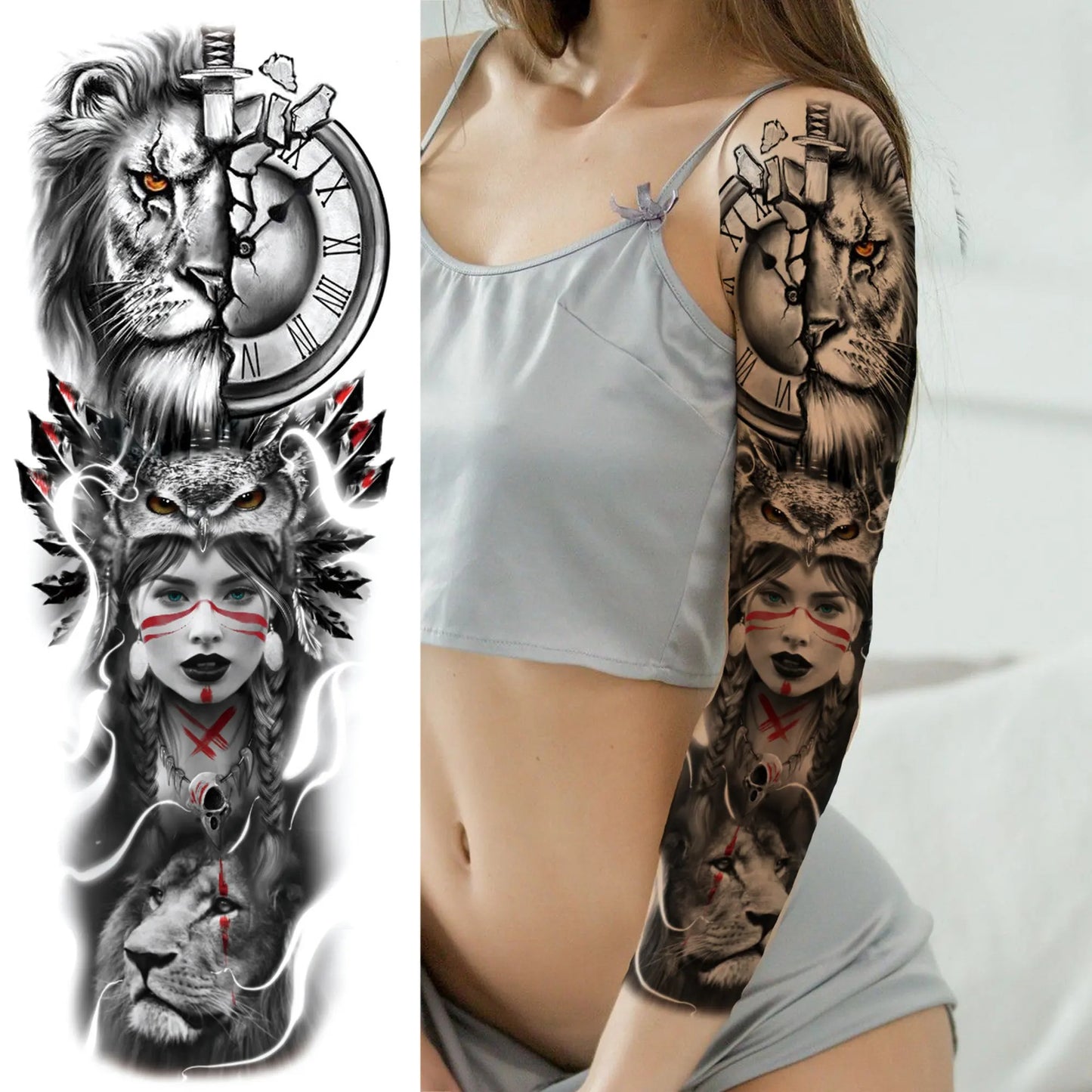 Temporäre Tattoos