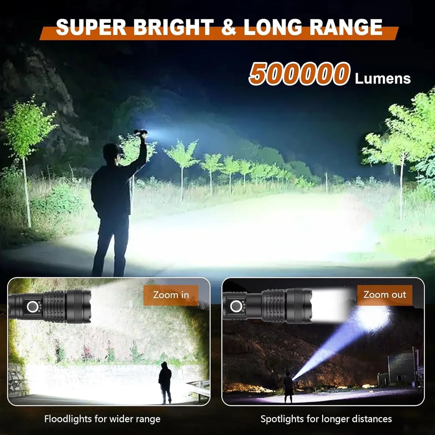 Taktische LED Taschenlampe