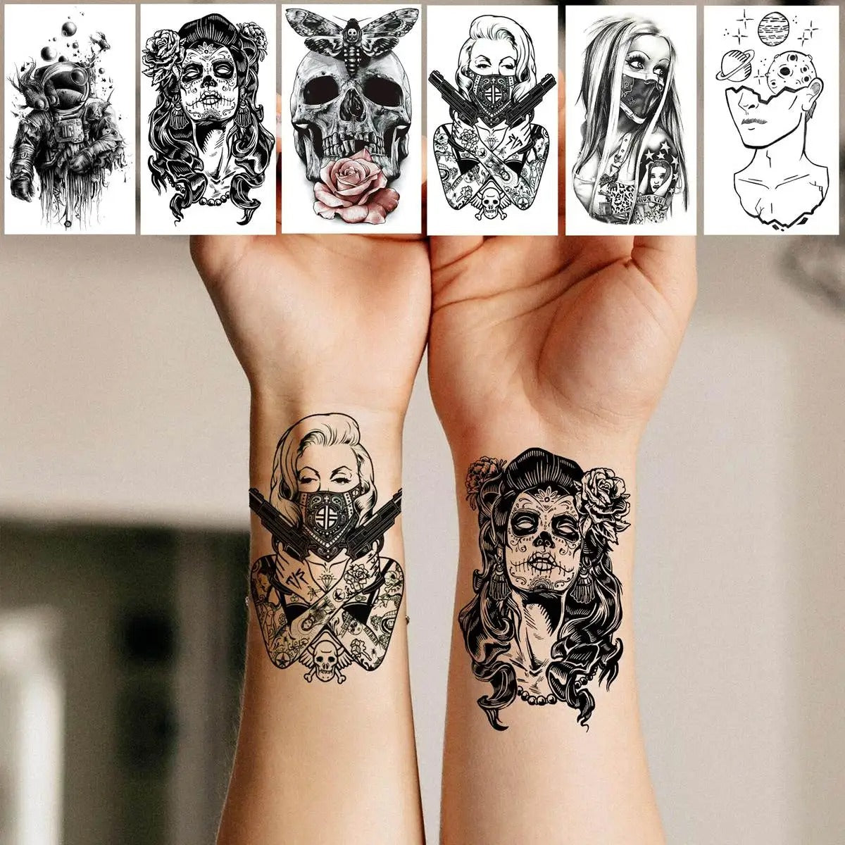 Temporärer Tattoo (52 Stück)