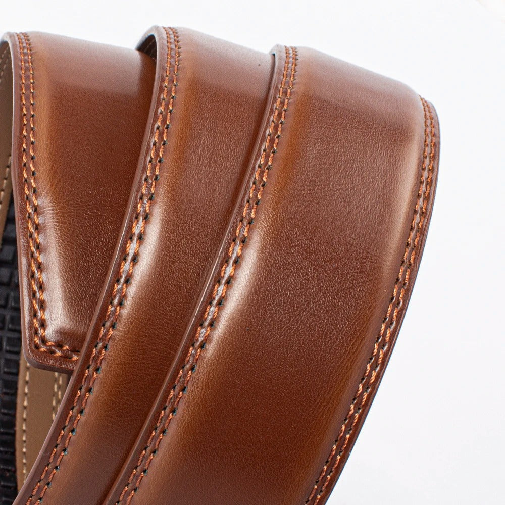 Herren Leder Luxus Gürtel (Ratsche Gürtel)