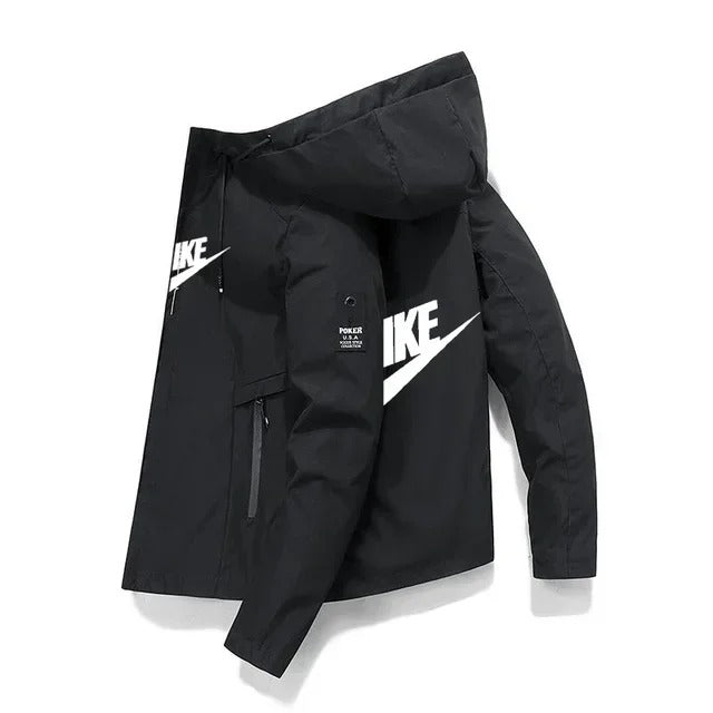 Kapuzen-Baseballjacke der Frühlings- und Herbstmarke