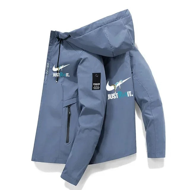 Kapuzen-Baseballjacke der Frühlings- und Herbstmarke