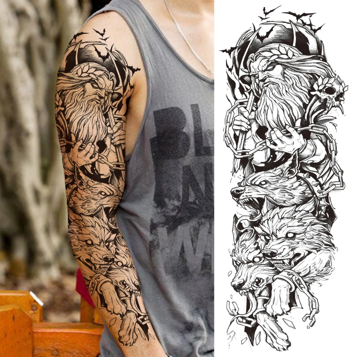 Temporäre Tattoos