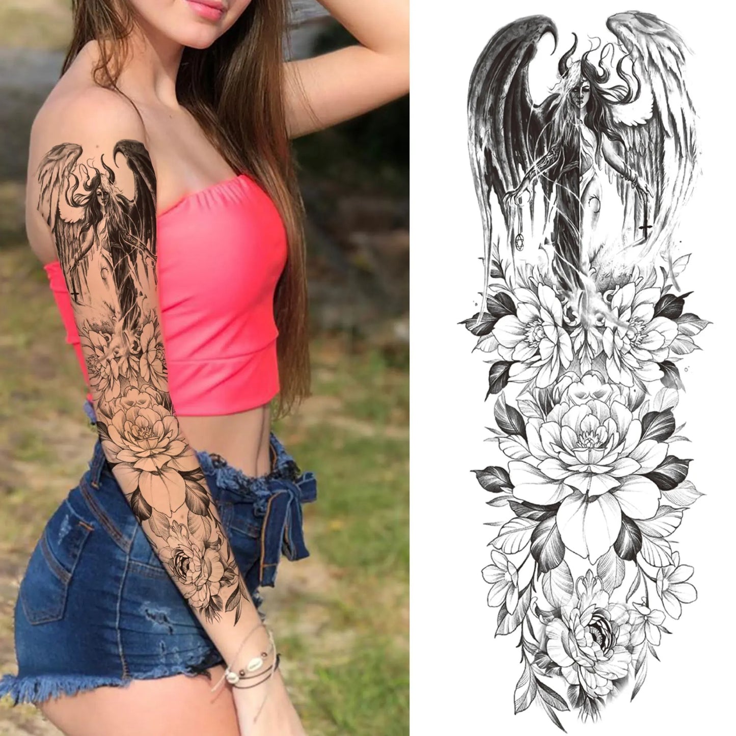 Temporäre Tattoos