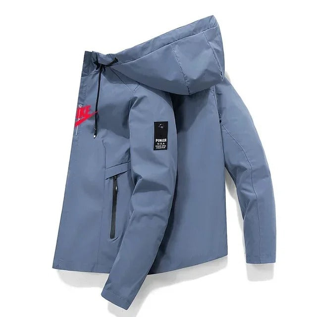 Kapuzen-Baseballjacke der Frühlings- und Herbstmarke