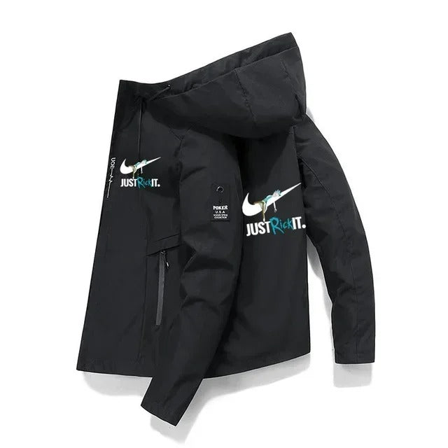 Kapuzen-Baseballjacke der Frühlings- und Herbstmarke