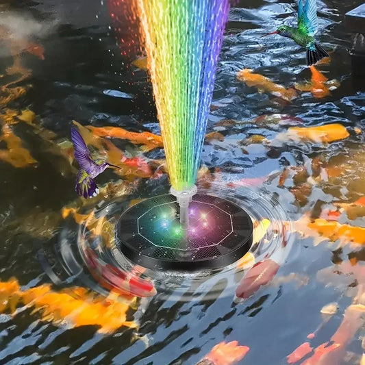 3,5 W LED-Solar-Brunnenpumpe mit 6 Düsen für Vogelbad