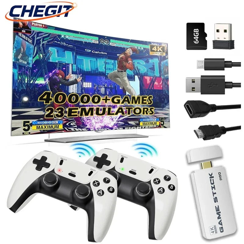 4K TV Game Stick Retro-Videospielkonsole
