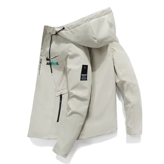 Kapuzen-Baseballjacke der Frühlings- und Herbstmarke