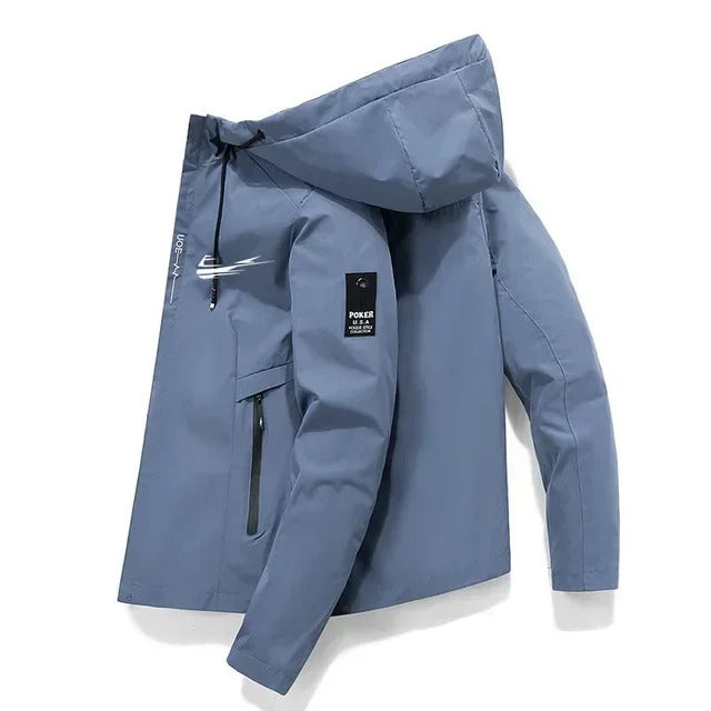 Kapuzen-Baseballjacke der Frühlings- und Herbstmarke