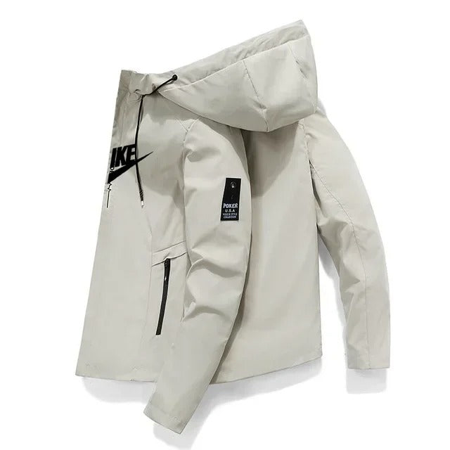 Kapuzen-Baseballjacke der Frühlings- und Herbstmarke