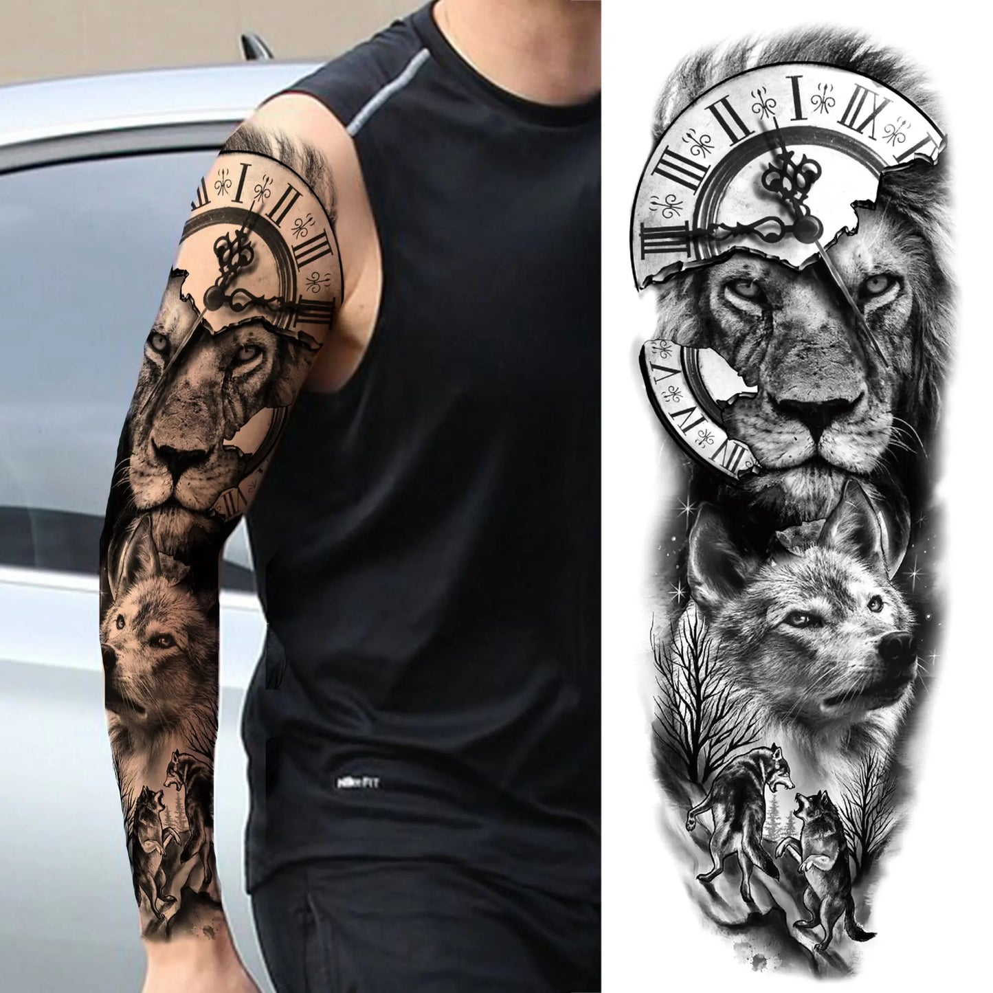 Temporäre Tattoos