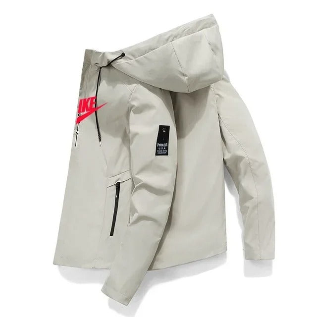 Kapuzen-Baseballjacke der Frühlings- und Herbstmarke