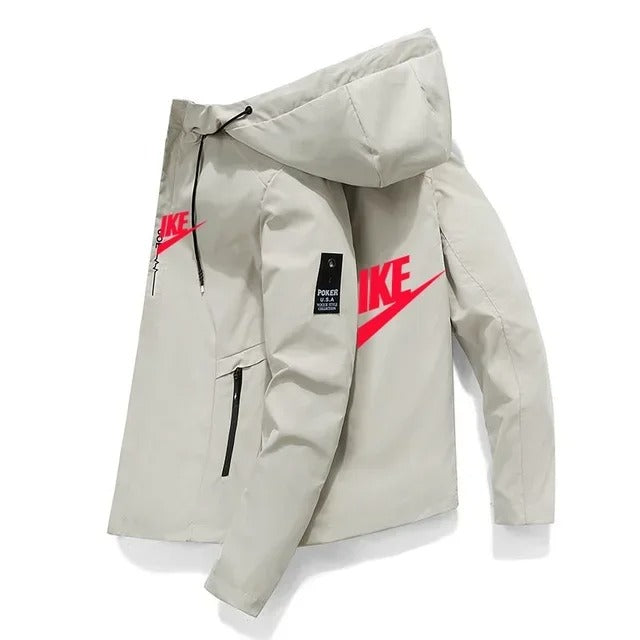 Kapuzen-Baseballjacke der Frühlings- und Herbstmarke
