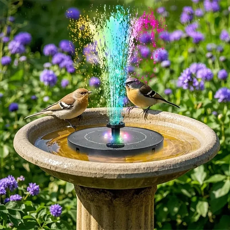 3,5 W LED-Solar-Brunnenpumpe mit 6 Düsen für Vogelbad