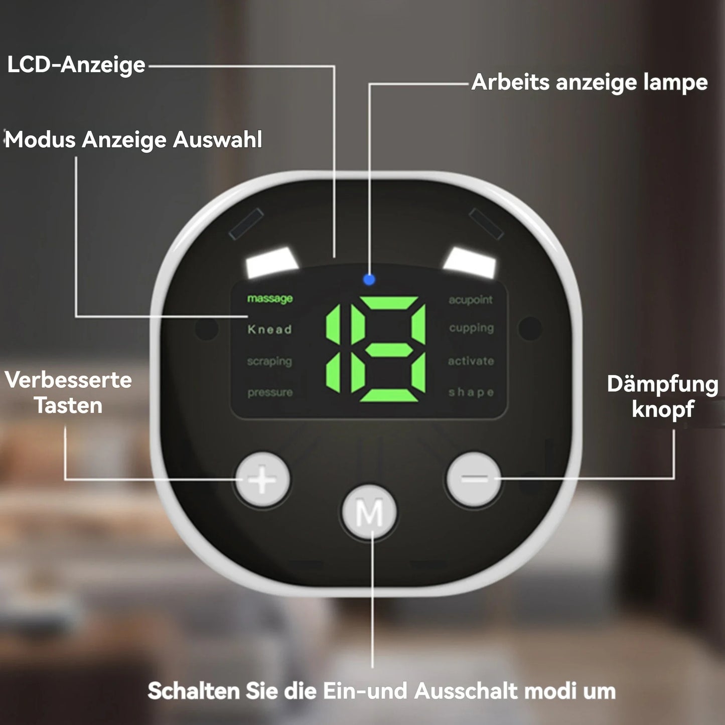 Elektrisches Fußmassagegerät