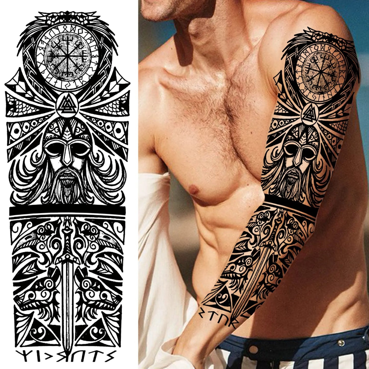 Temporäre Tattoos