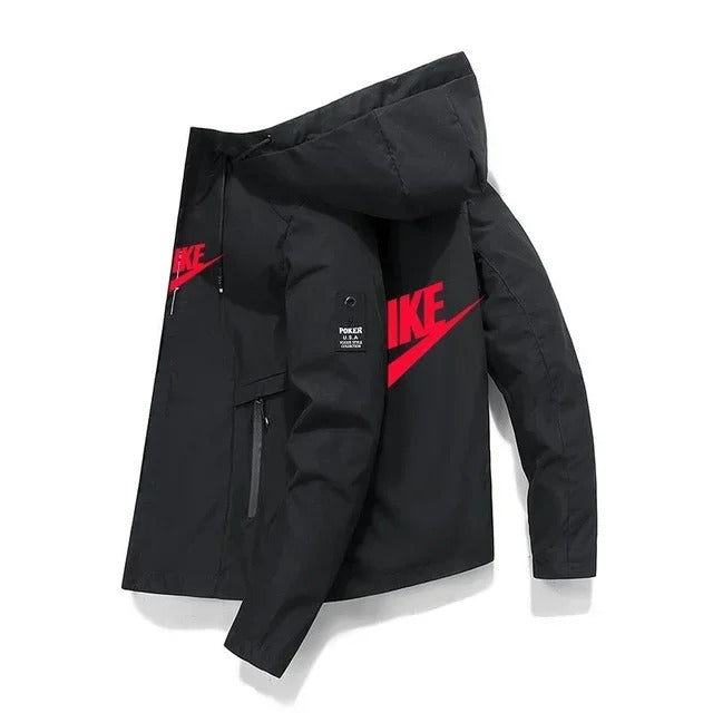 Kapuzen-Baseballjacke der Frühlings- und Herbstmarke