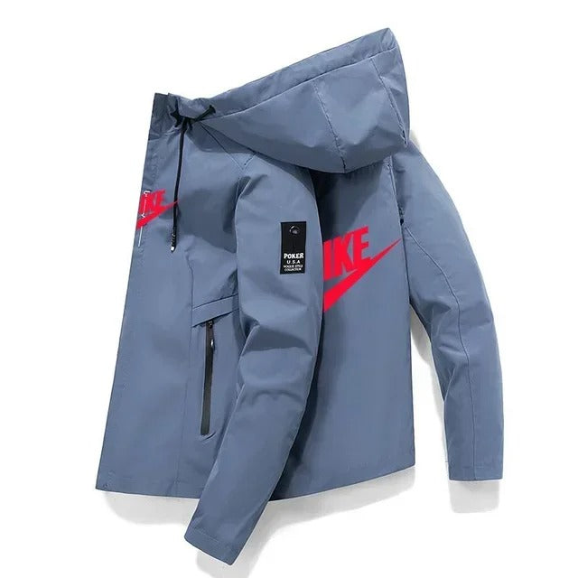 Kapuzen-Baseballjacke der Frühlings- und Herbstmarke