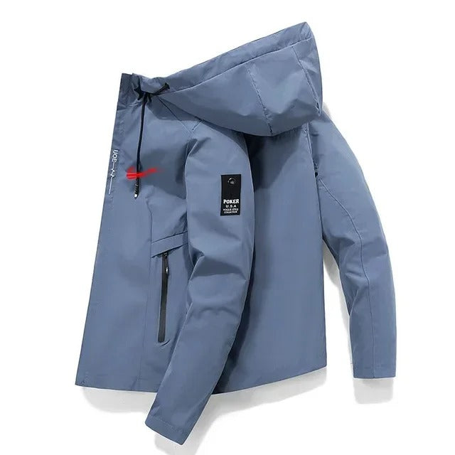 Kapuzen-Baseballjacke der Frühlings- und Herbstmarke
