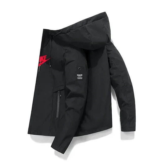 Kapuzen-Baseballjacke der Frühlings- und Herbstmarke