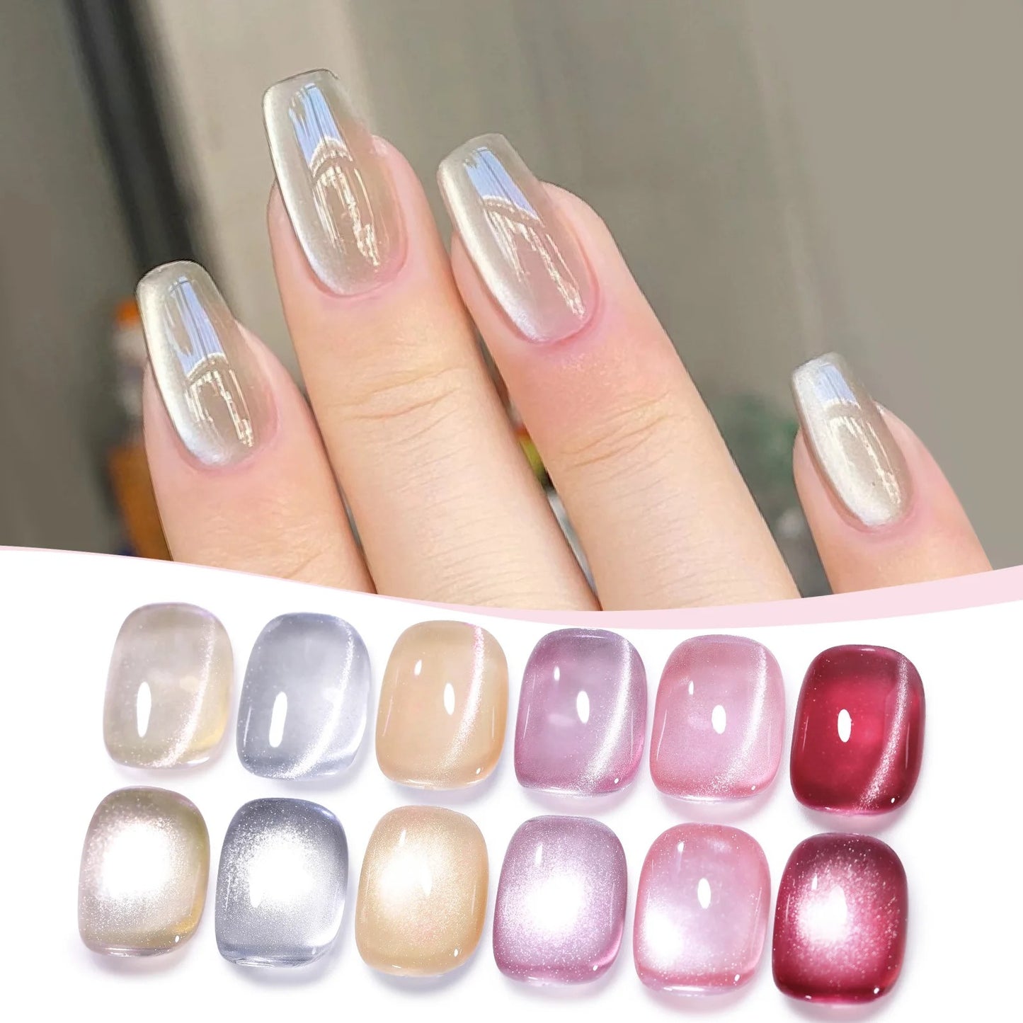 BORN PRETTY Cat Magnetic Gel (Cat-Eye Nägel)