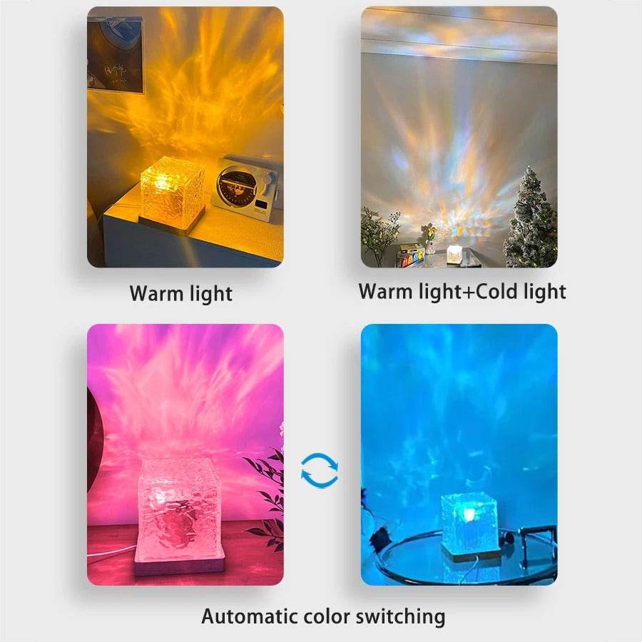 Ozean Welle Aurora Projektor Licht 16 Farben