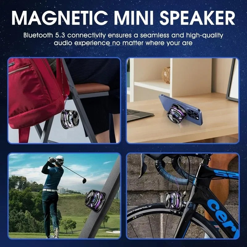 Magnetischer Bluetooth-Lautsprecher mit RGB