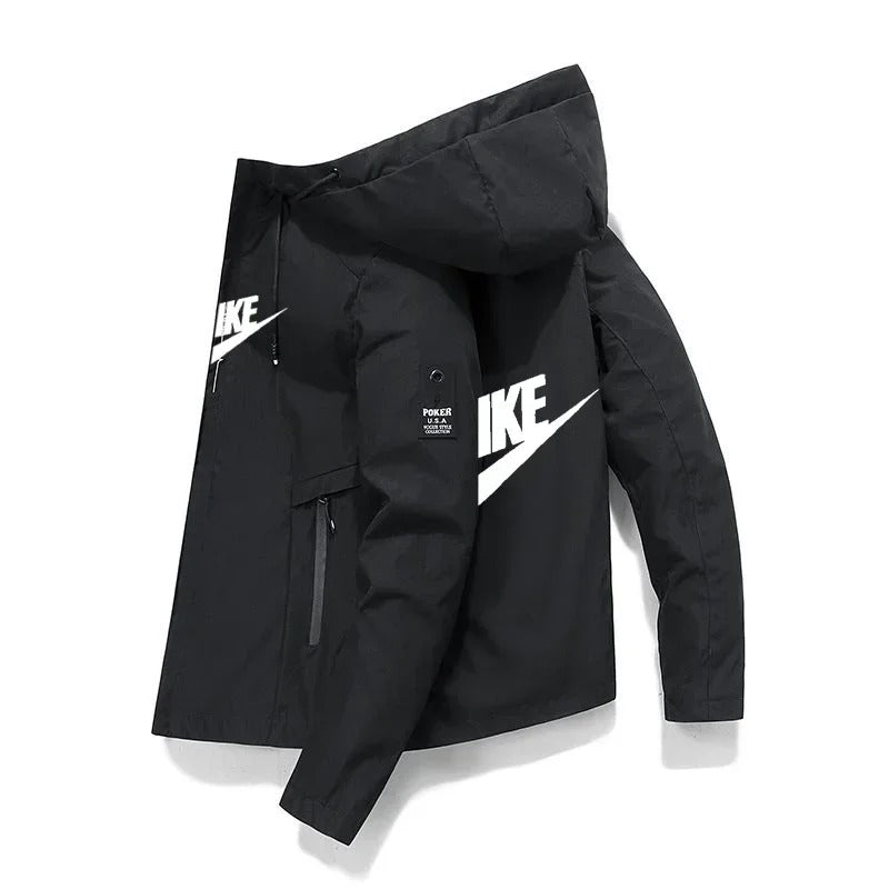 Kapuzen-Baseballjacke der Frühlings- und Herbstmarke