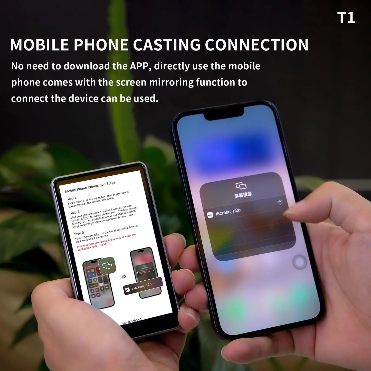 Magnetischer Handy-Vlog-Selbst-Timer-Monitor-Bildschirm (Perfekt für Social-Media)