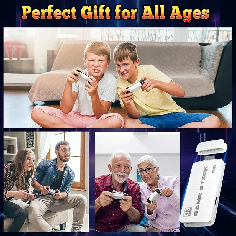 4K TV Game Stick Retro-Videospielkonsole