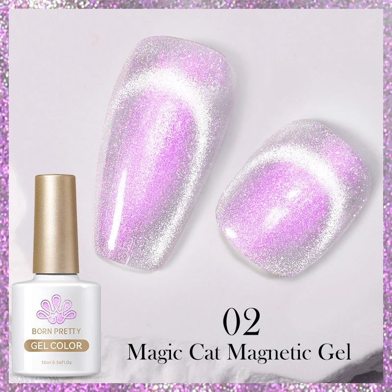 BORN PRETTY Cat Magnetic Gel (Cat-Eye Nägel)