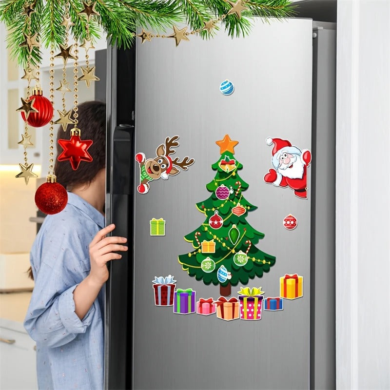 Magnetischer Weihnachtsbaum für Kühlschranktür