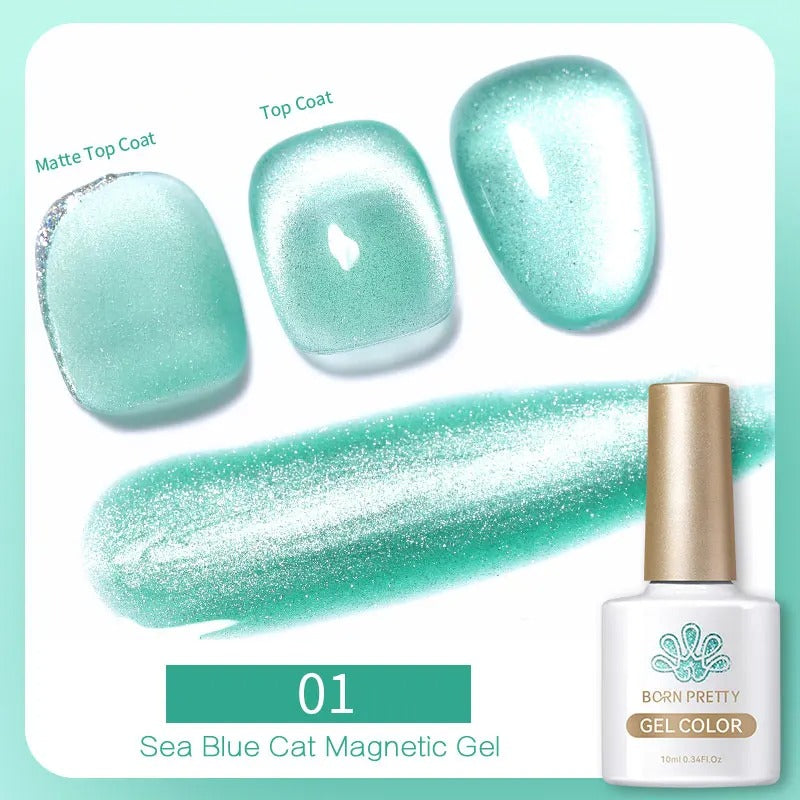 BORN PRETTY Cat Magnetic Gel (Cat-Eye Nägel)