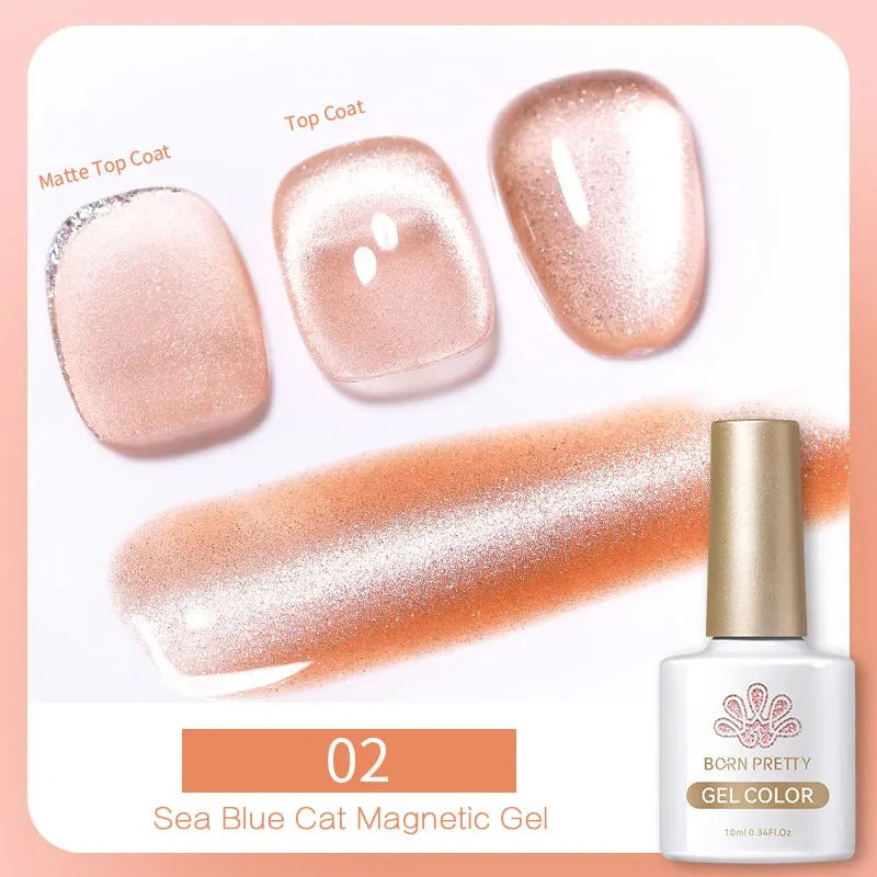 BORN PRETTY Cat Magnetic Gel (Cat-Eye Nägel)