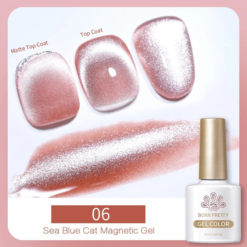 BORN PRETTY Cat Magnetic Gel (Cat-Eye Nägel)
