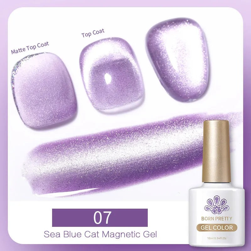 BORN PRETTY Cat Magnetic Gel (Cat-Eye Nägel)