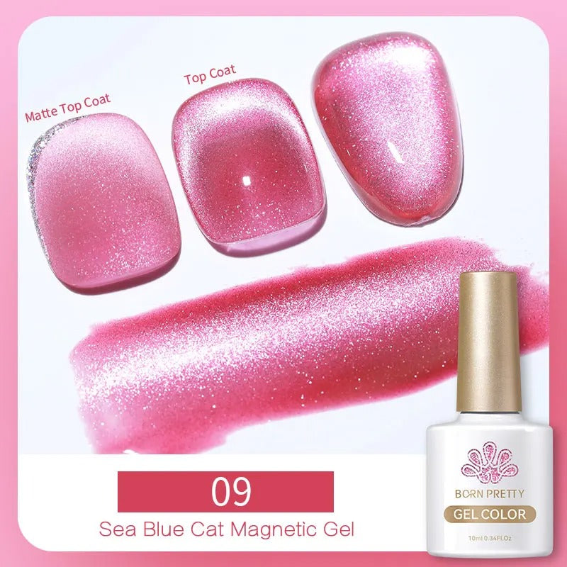 BORN PRETTY Cat Magnetic Gel (Cat-Eye Nägel)
