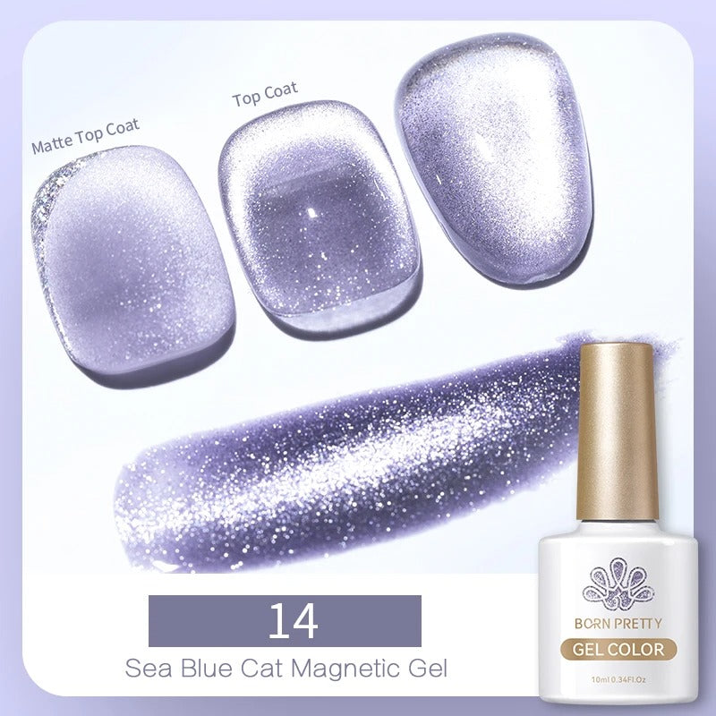 BORN PRETTY Cat Magnetic Gel (Cat-Eye Nägel)