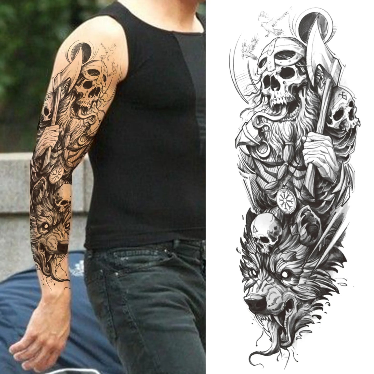 Temporäre Tattoos