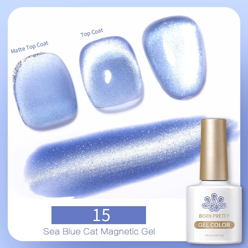 BORN PRETTY Cat Magnetic Gel (Cat-Eye Nägel)