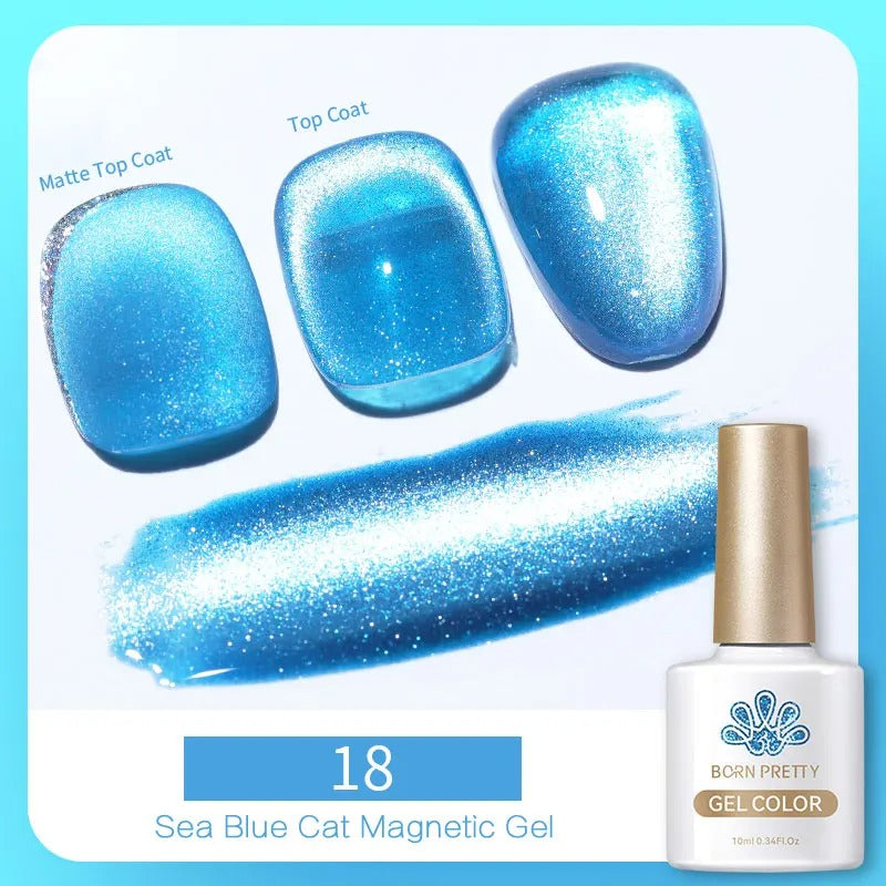 BORN PRETTY Cat Magnetic Gel (Cat-Eye Nägel)