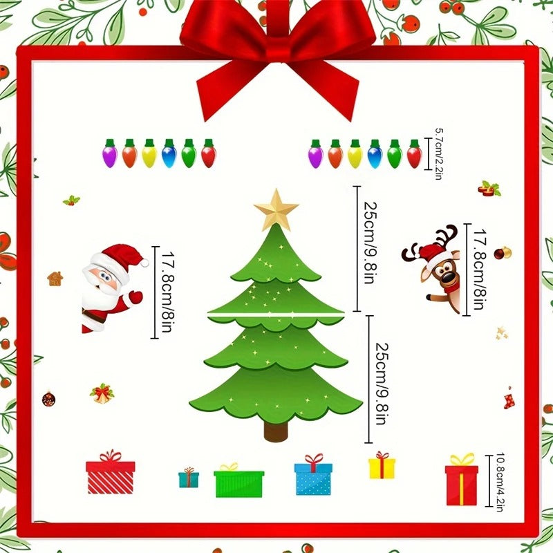 Magnetischer Weihnachtsbaum für Kühlschranktür