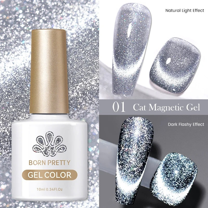 BORN PRETTY Cat Magnetic Gel (Cat-Eye Nägel)